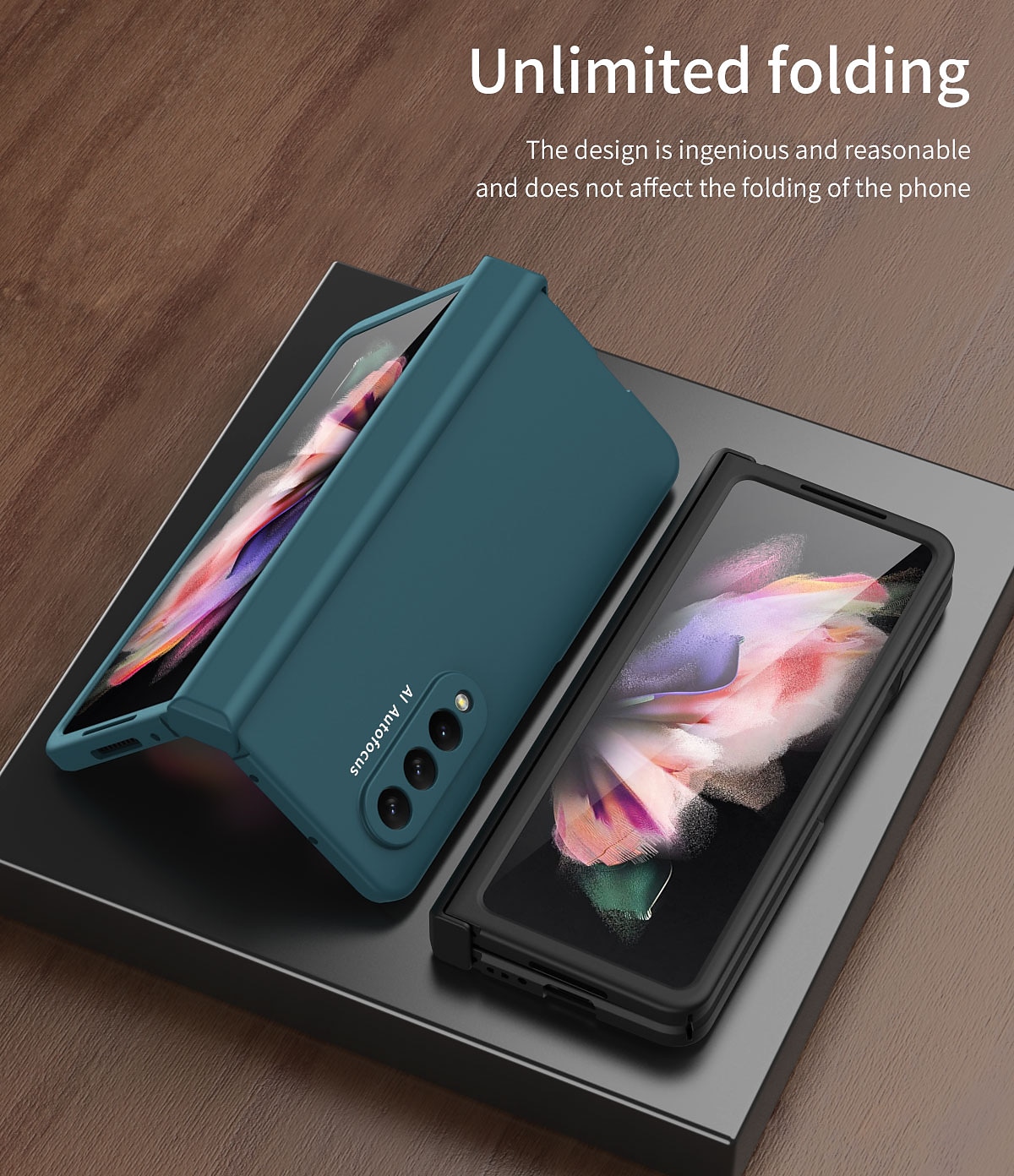Чехол для телефона для Samsung Galaxy Z Fold 5 Z Fold 4 Z Fold 3 Z Fold 2 Flip защитная рамка Flip полный чехол защитный однотонный ПК 2025 - $32.99 –P3