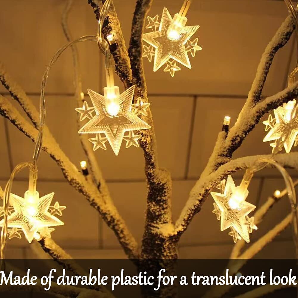 Star Fairy String Lights Christmas Holiday Lights 10M 80LEDs with 13key Remote Control Creative Party Holiday Optional Remote Controller Battery Box or Remote Controller USB 1set 2025 - $18.99 –P11