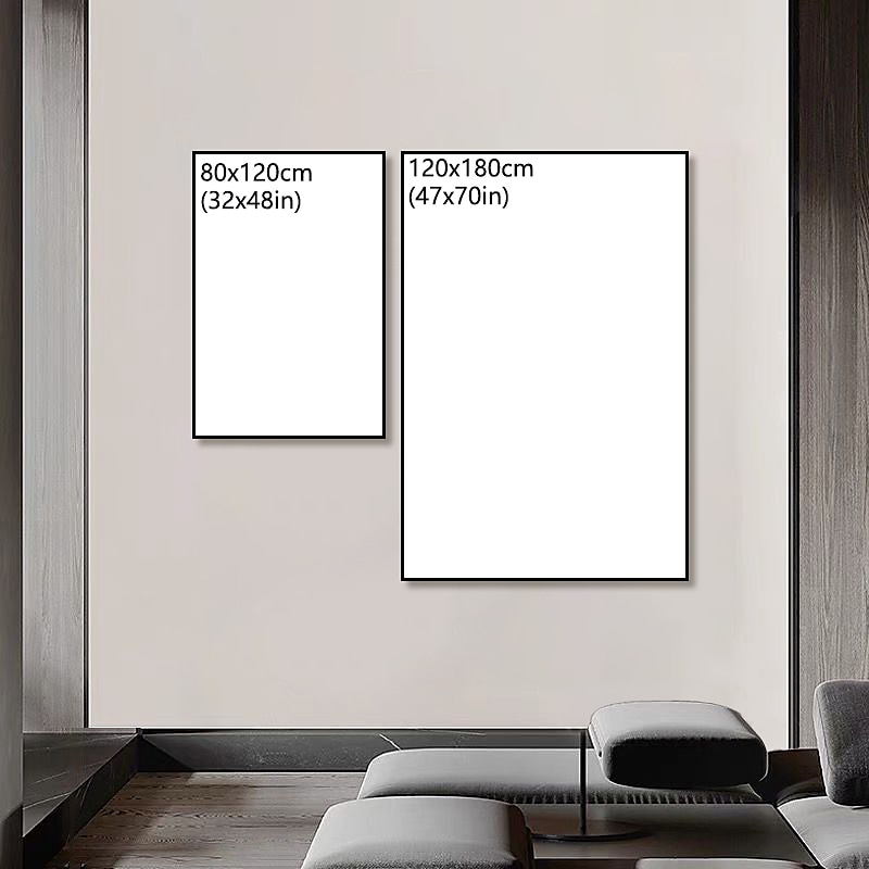 Hang-Painted öljymaalaus Maalattu - Abstrakti Ihmiset Klassinen Moderni Ilman Inner Frame / Valssatut kankaat 2025 - $116.99 –P1