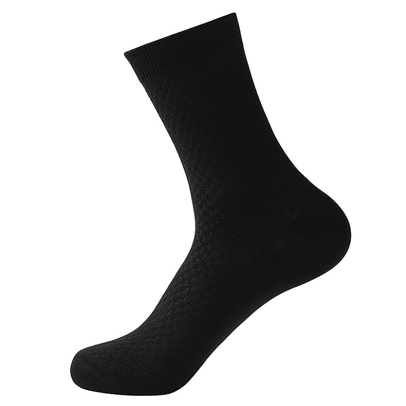 Męskie 3 pary Skarpety Skarpety uciskowe Skarpety do adidaów (Crew socks) Czarny Granatowy Kolor Solidne kolory Codzienny Sport Średnie Wiosna, jesień, zima, lato Moda Wygoda 2025 - $4.99 –P5
