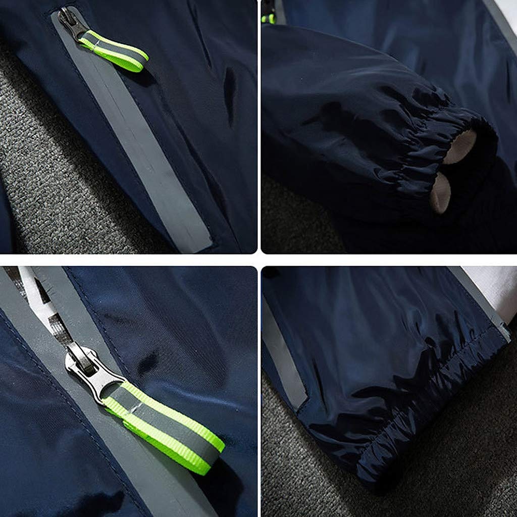 Herr Lättviktsjacka Utomhusjacka Sommarjacka Vindtät jacka Semester Utomhussport Reflekterande UV-resistent Sommar Höst Ensfärgat Modern Stil Huva Normal N503 orange N503 mörkblå N503 grå N503 vit 2025 - $20.99 –P2