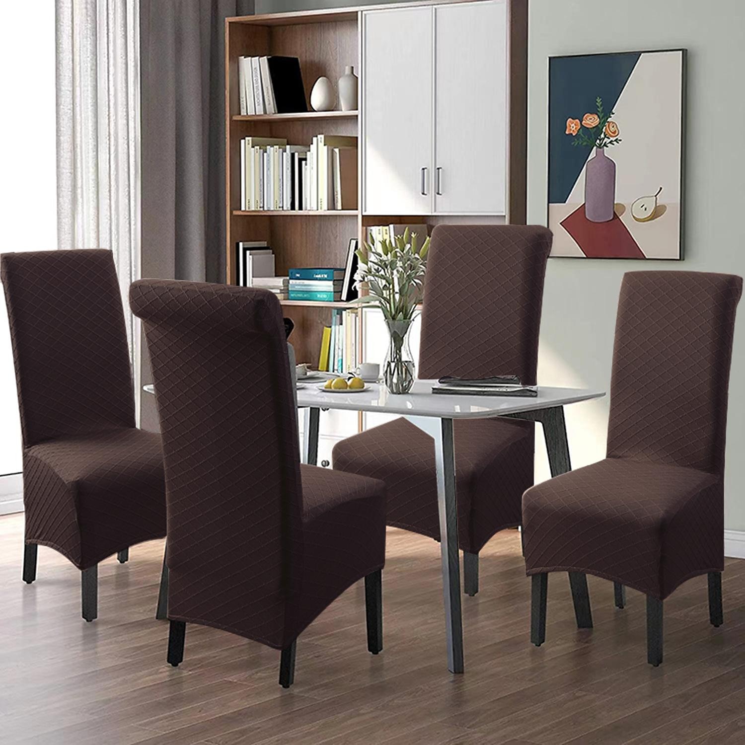 Husă pentru scaun de bucătărie Culoare solidă / Simplu / Solid Jacquard Poliester slipcovers 2025 - $10.99 –P10