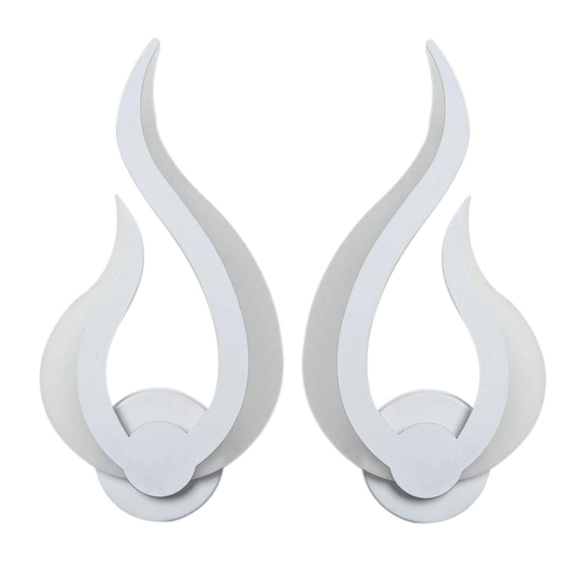 applique da parete a led lampada da parete per interni 2 pezzi lampada da parete moderna in acrilico nero adatta per bar home office ac85-265v del 2025 a $82.99 –P5