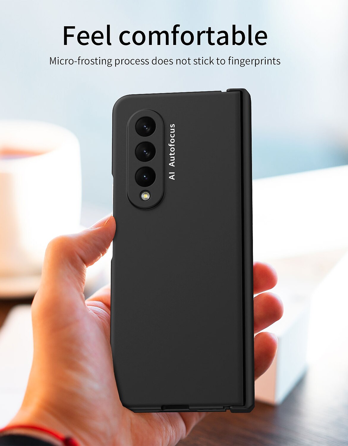 Чехол для телефона для Samsung Galaxy Z Fold 5 Z Fold 4 Z Fold 3 Z Fold 2 Flip защитная рамка Flip полный чехол защитный однотонный ПК 2025 - $32.99 –P2