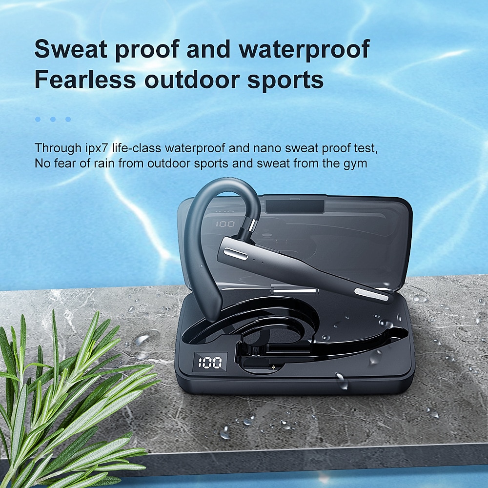Fone de Ouvido YYK525 Bluetooth Sem Fio Compatível Fone de Ouvido de Negócios Handsfree Mini Embutido com Microfone para Condução de Carro de 2025 por $21.99 –P3