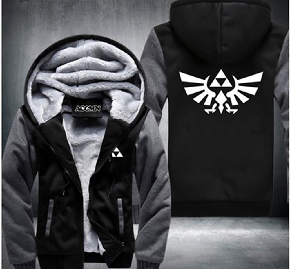 The Legend of Zelda pattern Hoodie Anime Outerwear Anime Graphic For Couple's Men's Women's Adults' Hot Stamping Casual Daily 2025 - $51.99 –P4