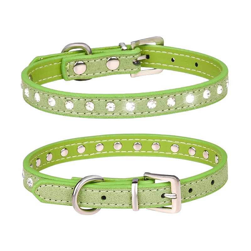 Chien Chat Colliers Ajustable Portable Durable Extérieur Marche Strass de 2025 ? $12.49 –P11