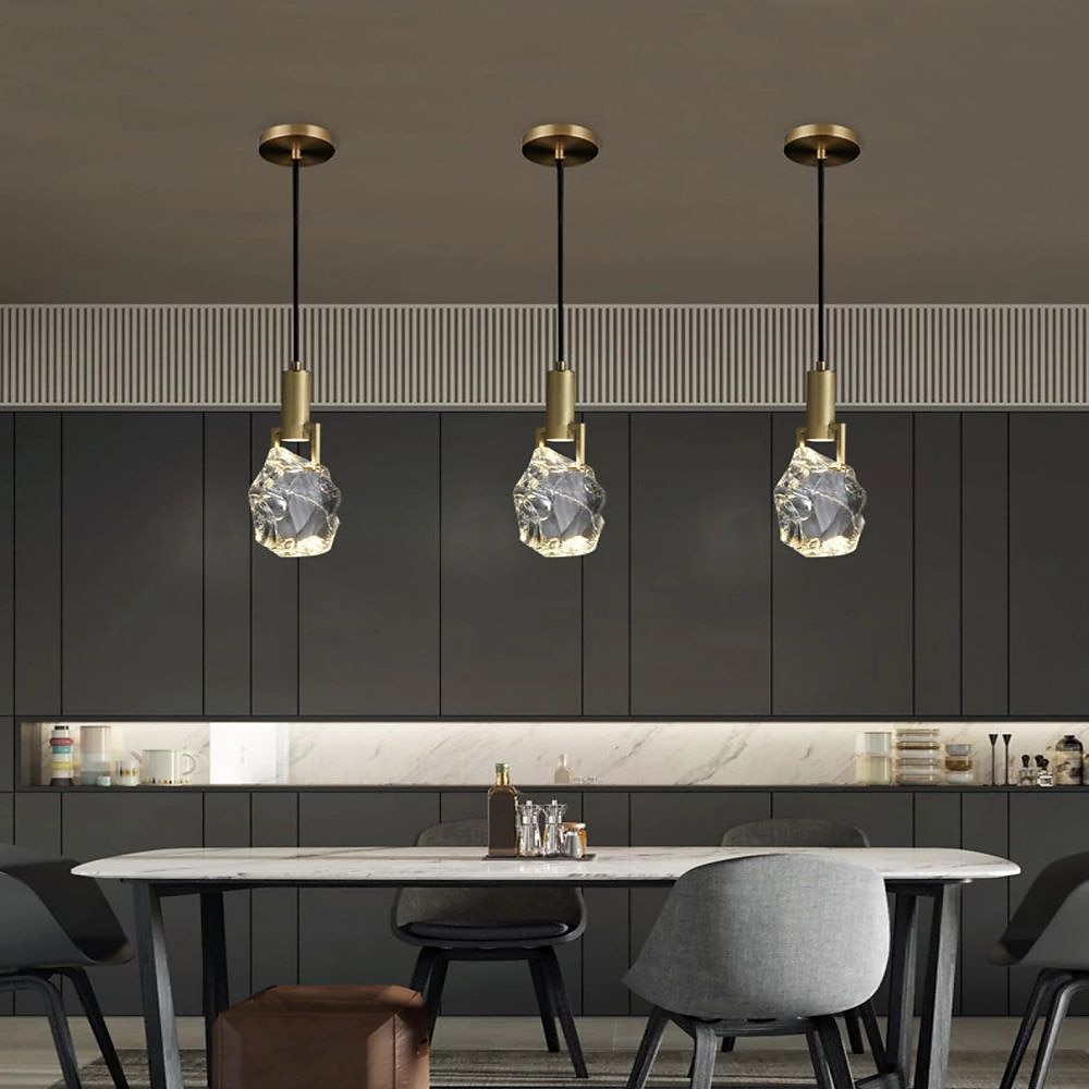 28cm LED Pendant Light Geometric Shapes Island Light Metal Artistic Style Vintage Style Modern Style Artistic Nordic Style 85-265V 2025 - $168.99 –P4