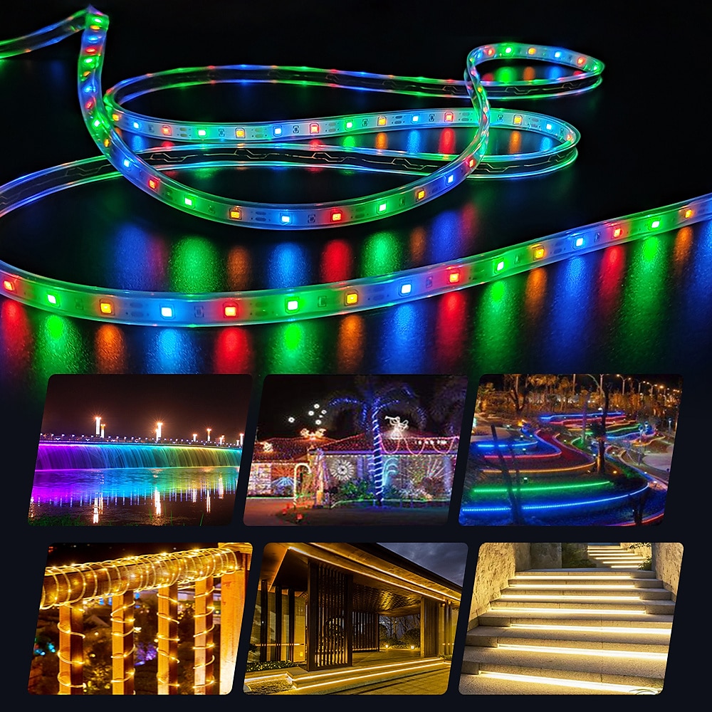 5m 10m τηλεχειριστήριο usb φόρτισης ηλιακή λάμπα led με λάμπα εξωτερικού χώρου λάμπα led με λάμπα κήπου led ηλιακή διακόσμηση δρόμου στεφάνι πάρτι λάμπα ατμόσφαιρας 1 σετ 2025 - $64.99 –P6