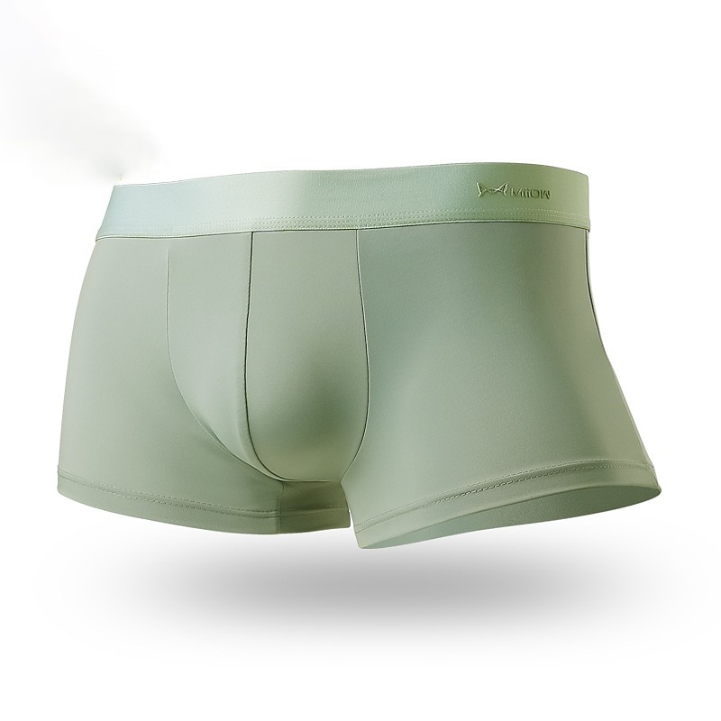 Herren 1 Packung Unterwäsche Grundlegendes Höschen Unterwäsche Boxer Slip Polyester Antibakteriell Auslaufsicher Buchstabe Mittlere Taillenlinie Schwarz Weiß 2025 - $6.49 –P4