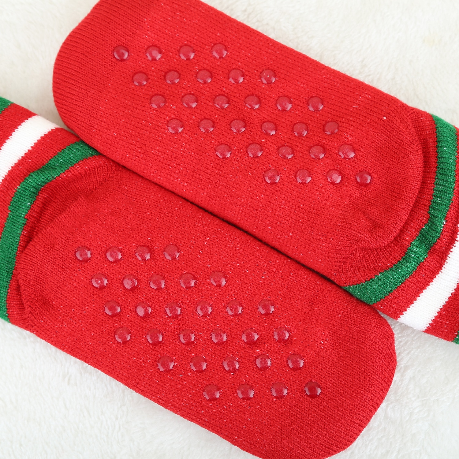 Papá Noel Artículos Para Celebrar la Navidad Calcetines de Navidad Hombre Mujer Navidad Nochebuena Estilo lindo Calcetines 2025 - $15.49 –P5