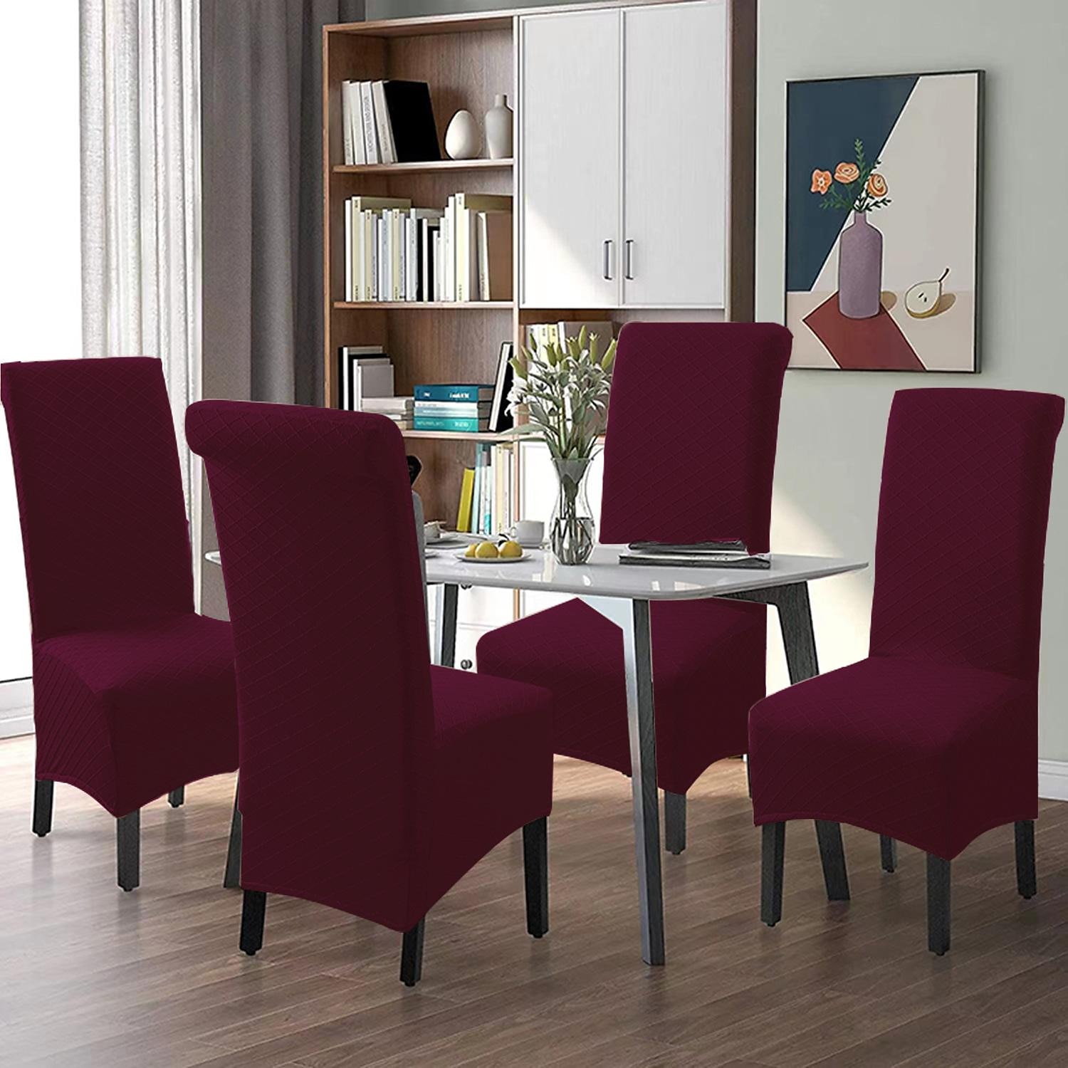 Husă pentru scaun de bucătărie Culoare solidă / Simplu / Solid Jacquard Poliester slipcovers 2025 - $10.99 –P4
