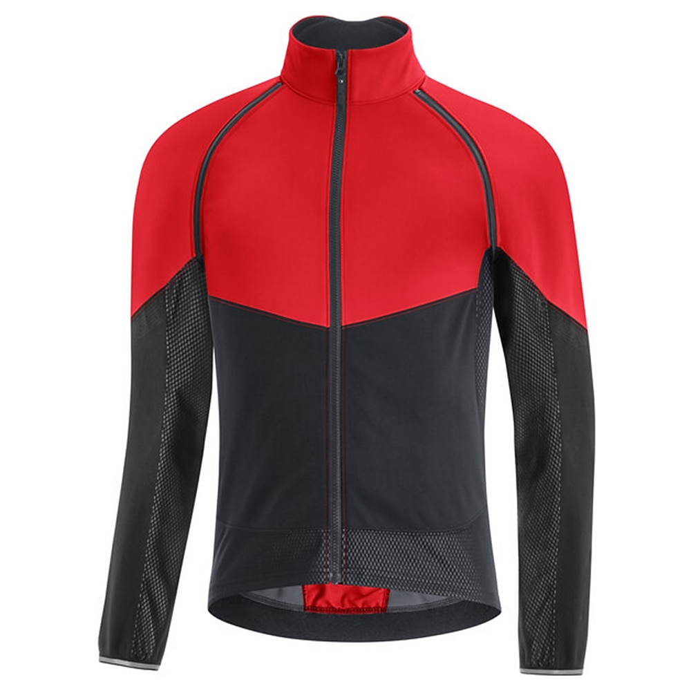 Муж. Велокофты Контрастных цветов Длинный рукав Велоспорт Джерси Верхняя часть с 3 задними карманами Горные велосипеды Шоссейные велосипеды 2026 - $34.99 –P5