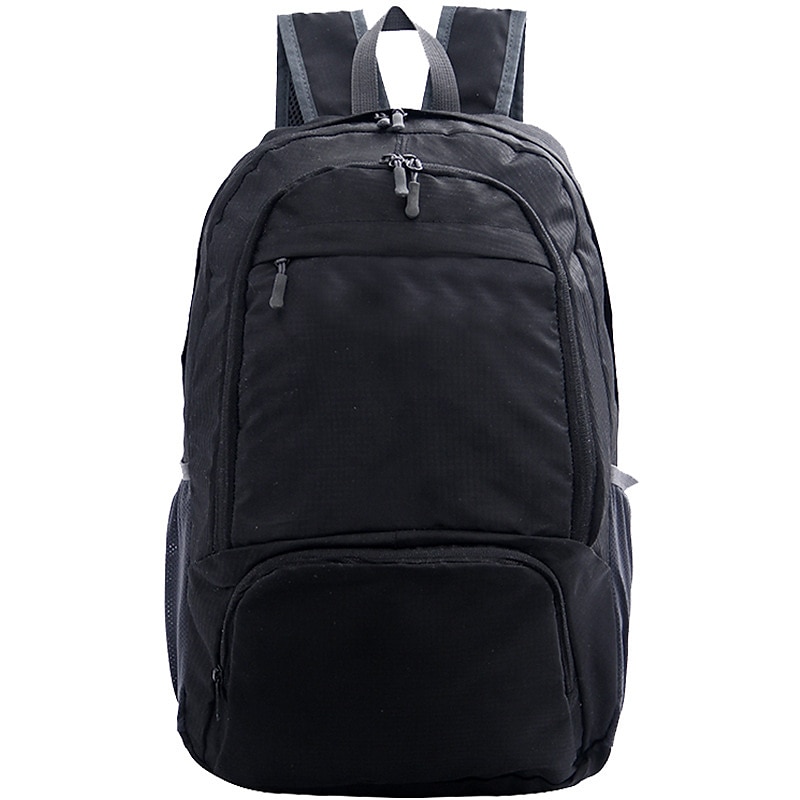 20 L Mochila de senderismo Mochila Ligera Ligera Mochilas de Senderismo Resistente al Viento Resistente a la lluvia Transpirable Plegable Ligero Al aire libre Yoga Caza Pesca Senderismo Nailon Negro 2025 - $22.99 –P9