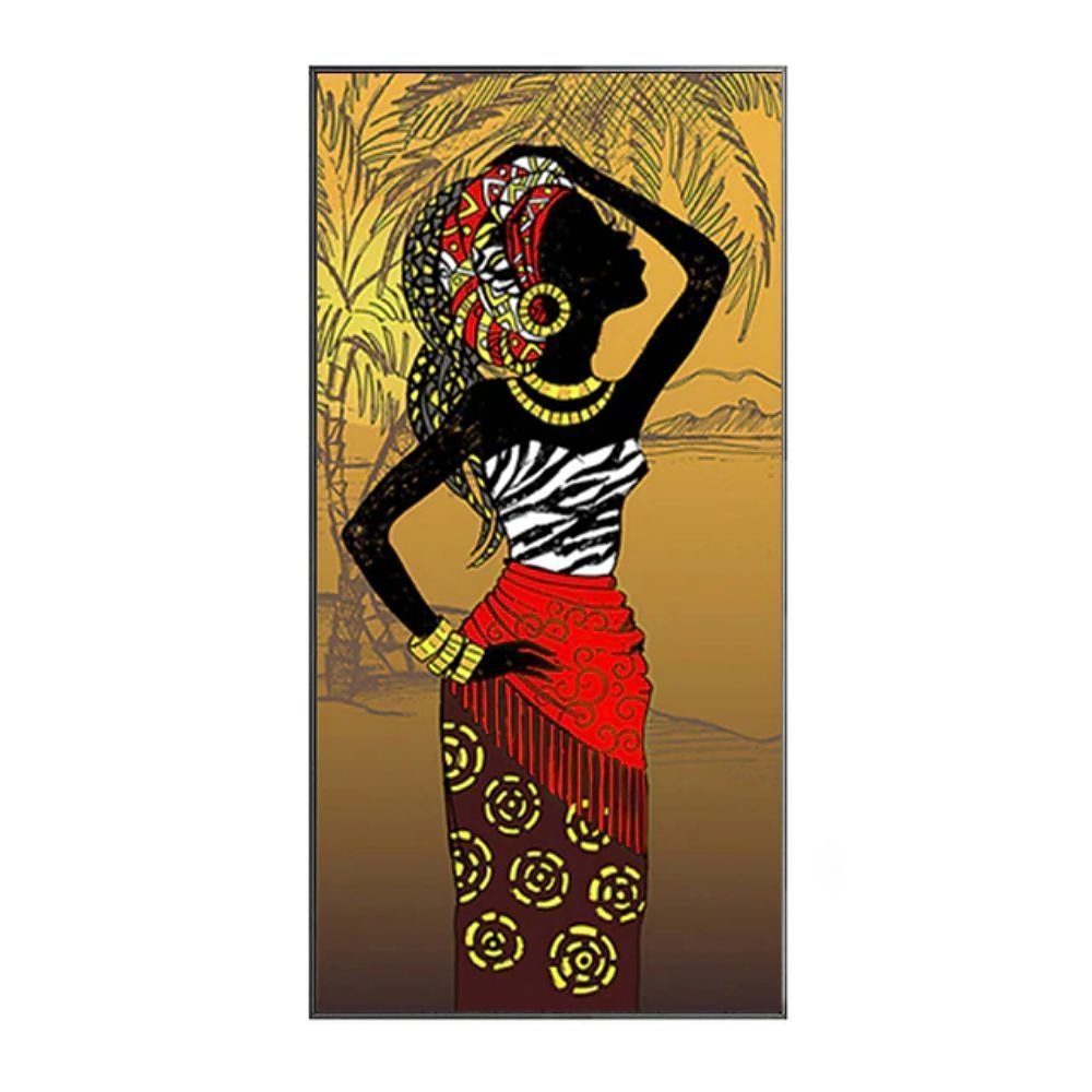 1 Panel People Prints African Women Wall Art Modern Picture Home Decor Wall Hanging Gift Rolled Canvas Unframed Unstretched 2025 - $18.49 –P11