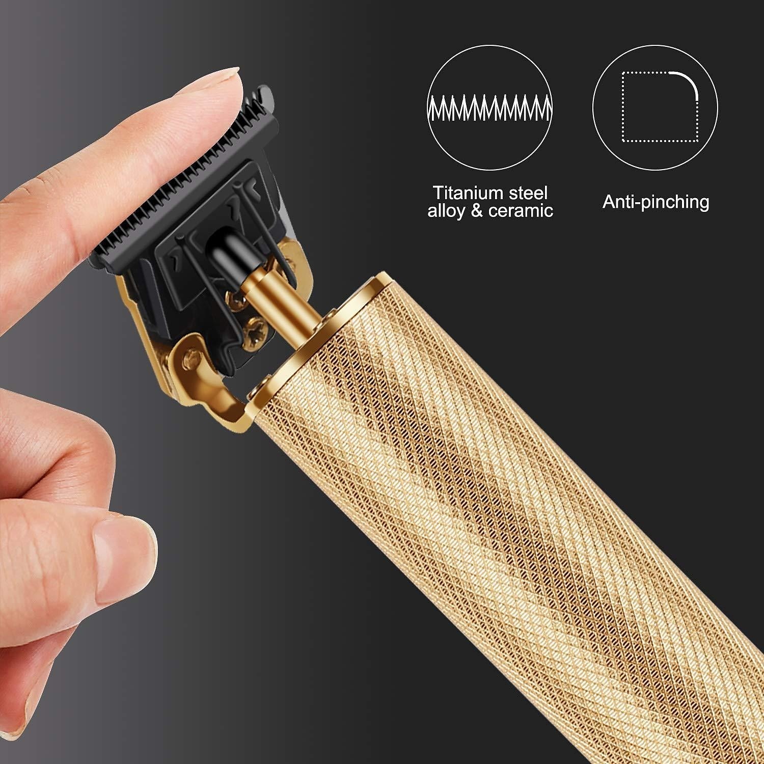 Electric Hair Trimmer Cordless Shaver Beard Trimmer Electric Shaver for Men 0mm Men Barber Hair Cutting Machine For Men 2025 - $16.99 –P16