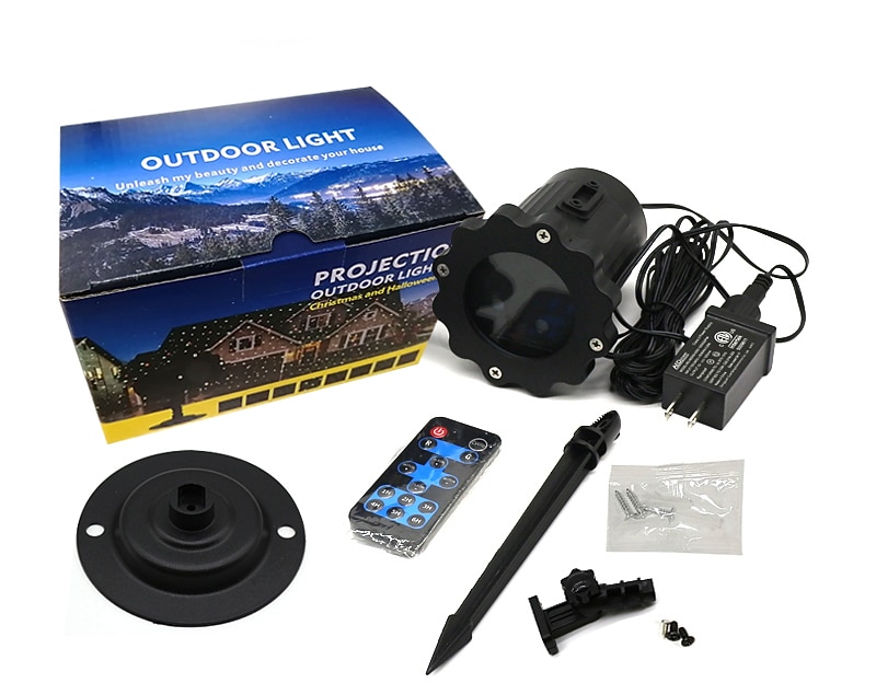 Christmas Projector Red and Green Laser Bell Christmas Tree Santa Claus Element Projector Remote Control Low-voltage plug Christmas Valentine's Day Indoor and Outdoor Decorative Lights 2025 - CAD $57.99 –P8