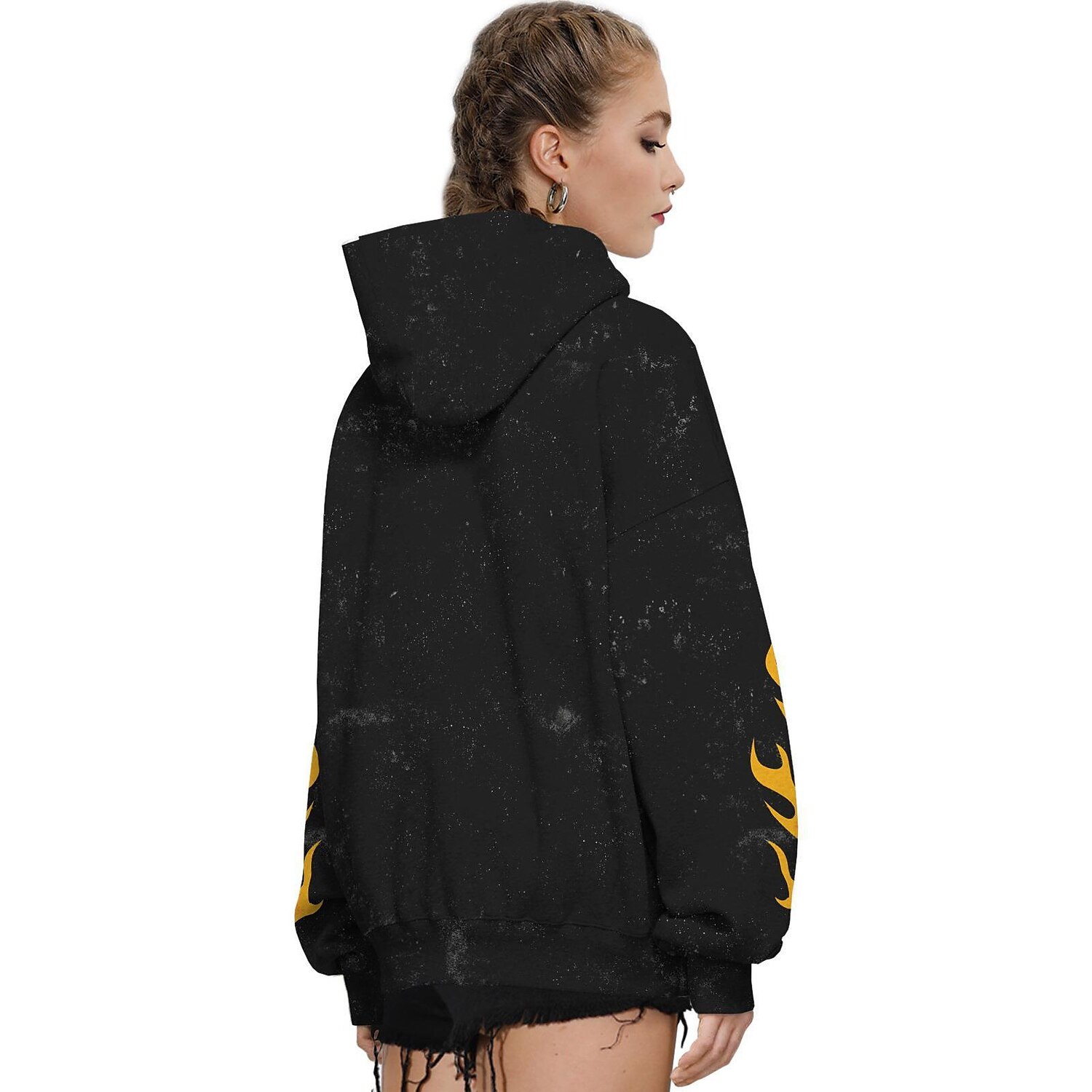 Punk Gothic Skeleton Skull Hoodie Skull Front Pocket Graphic For Couple's Men's Women's Adults' Masquerade 3D Print Casual Daily 2025 - $34.99 –P18