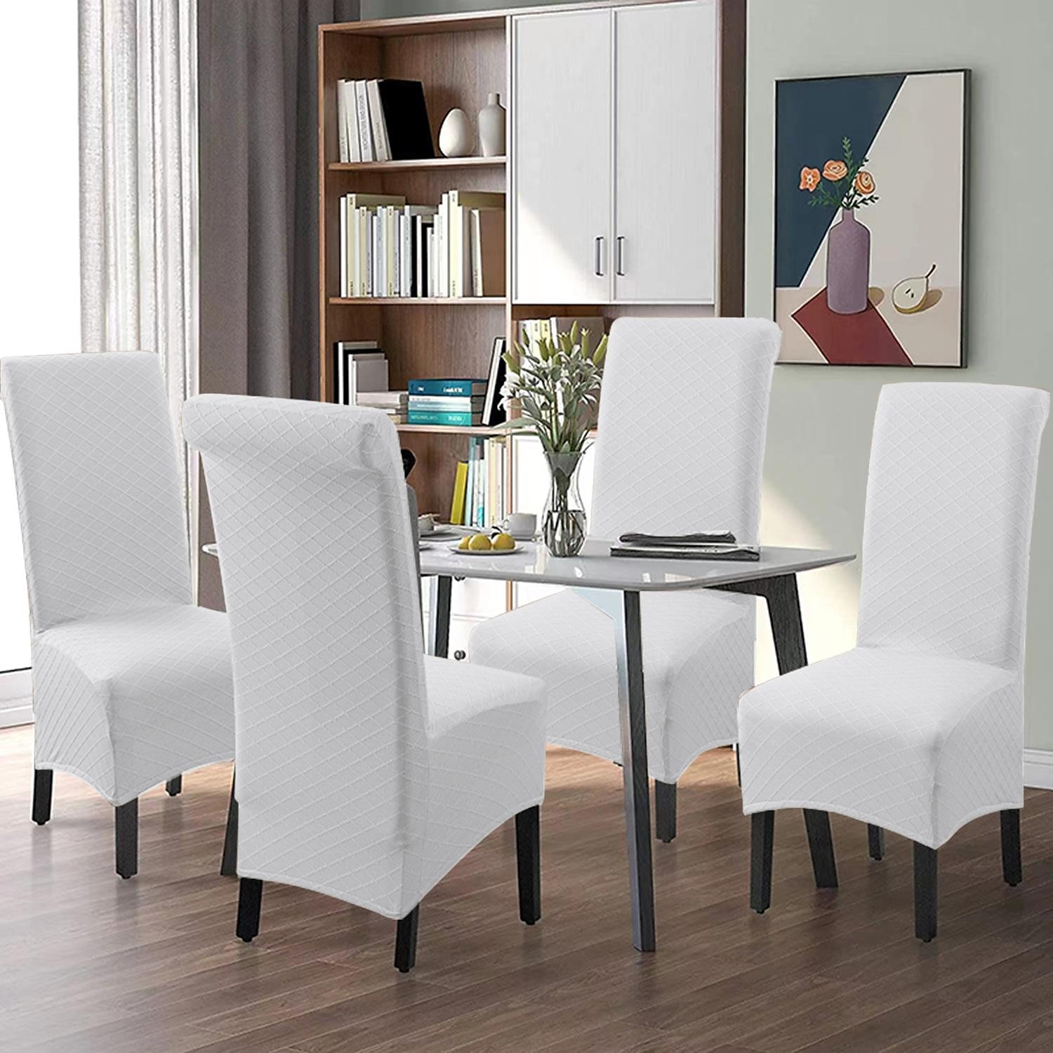 Husă pentru scaun de bucătărie Culoare solidă / Simplu / Solid Jacquard Poliester slipcovers 2025 - $10.99 –P6