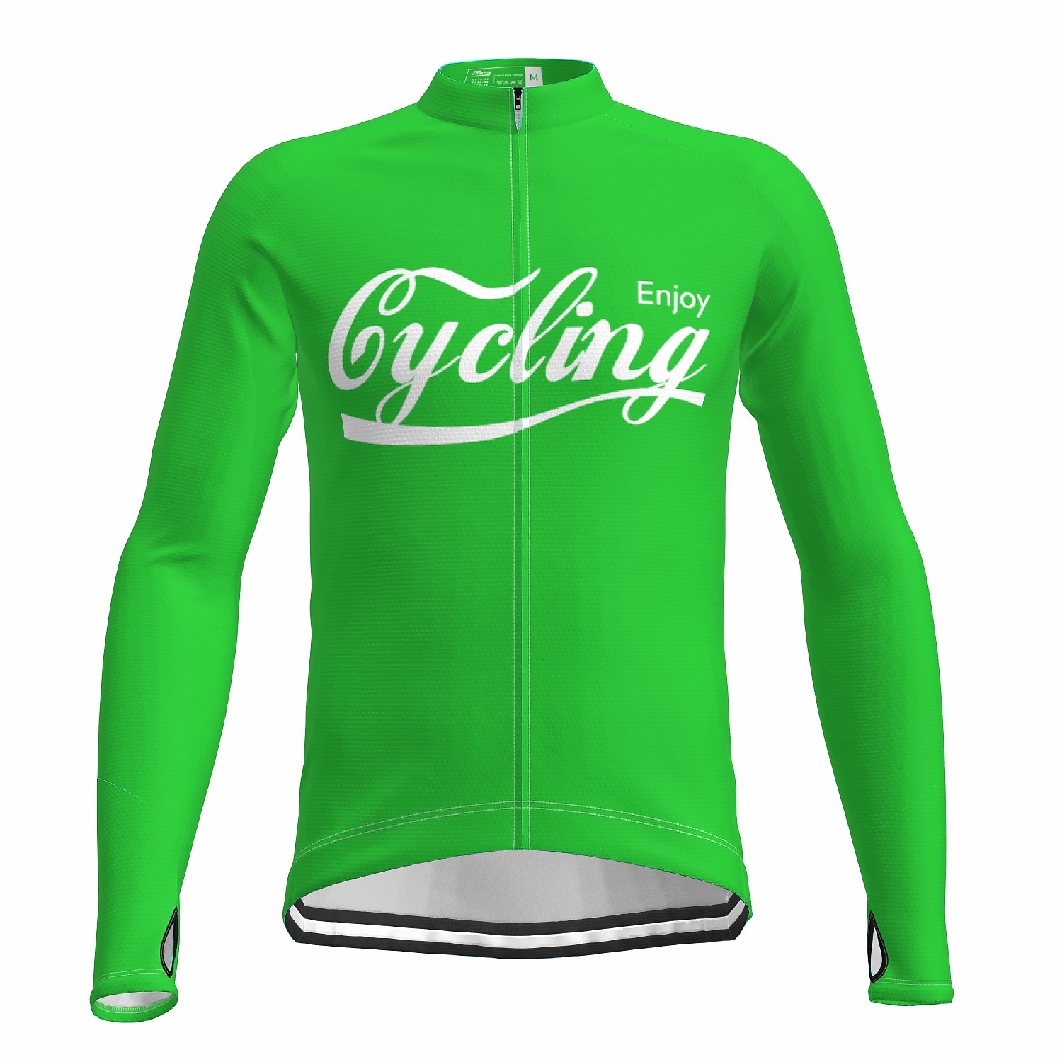 Муж. Велокофты Буквы и цифры Длинный рукав Велоспорт Джерси Верхняя часть с 3 задними карманами Горные велосипеды Шоссейные велосипеды 2025 - $34.99 –P7