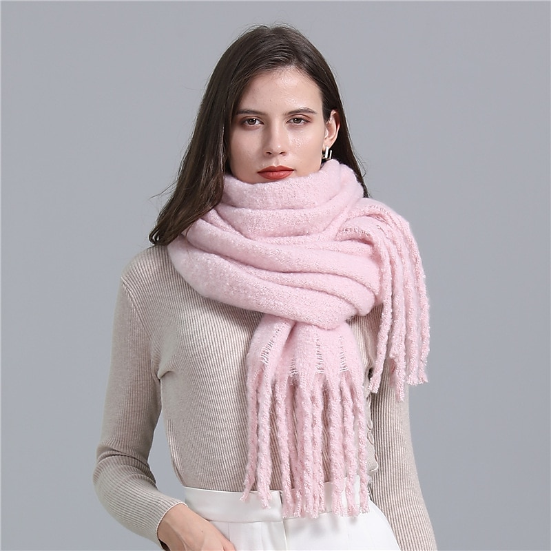foulards pour femmes quotidien vacances simple décontracté chaud décontracté / quotidien 1 pièce de 2025 ? $14.99 –P7
