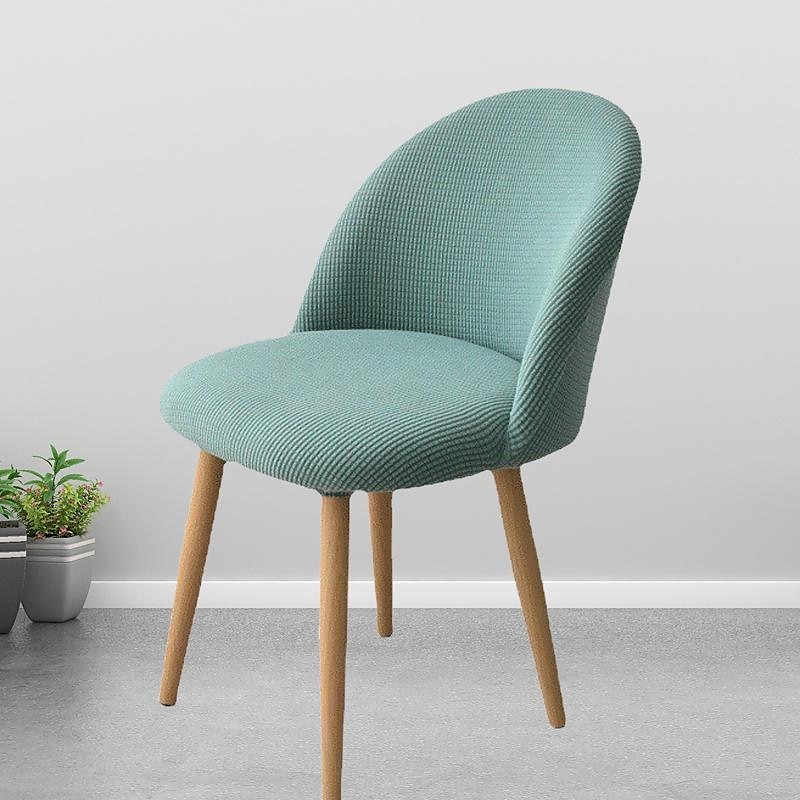 Stretch Dining Chair Cover Green Chair Seat Slipcover Velvet Elastic For Dining Party Hotel Wedding Soft Washable 2025 - $12.49 –P3