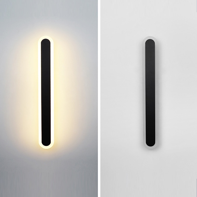 led fali lámpák hosszú csík modern beltéri fém fali lámpák tükör világítás falikarok meleg hideg fehér 3000/6000k 1500lm akril hálószoba fali lámpák 2025 - $66.99 –P8
