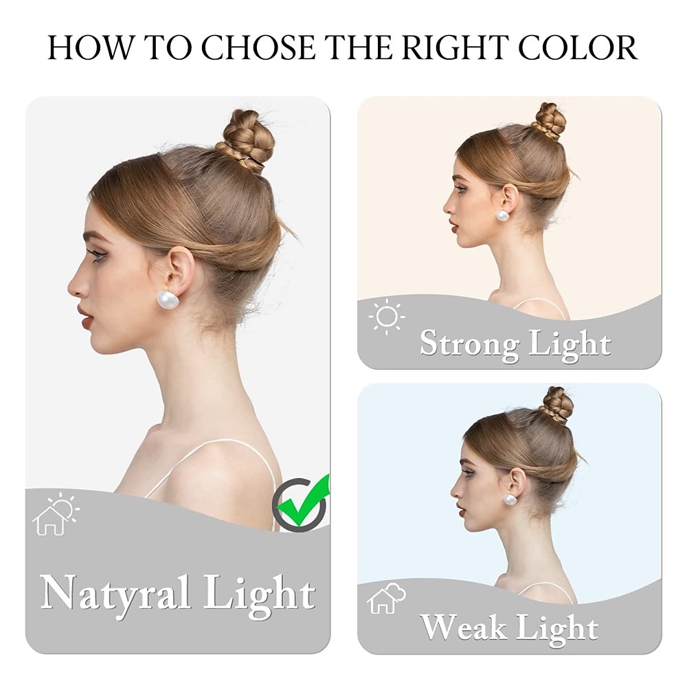 Messy Hair Buns Hair Piece Curly Hair Scrunchies for Women Girls Hairpieces Wavy Donut Hair Pieces Hair Bun Updo Hair Chignons 2026 - $16.49 –P5
