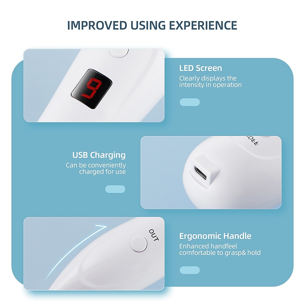 Electric LCD Display Portable Freckle Warts Dot Mole Dark Spot Freckle Removal Eraser Pen Salon Beauty Tool Valentine's Day Gift 2026 - $22.99 –P17