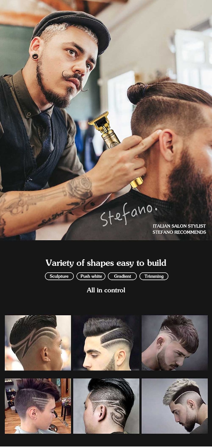 USB Oplaadbare Kaalhaar Scheerapparaat Elektrisch Haar Trimmer Draadloze Scheerapparaat Trimmer Mannen Kapsalon Haar Knipmachine Valentijnsdag Cadeau 2026 - $47.99 –P4