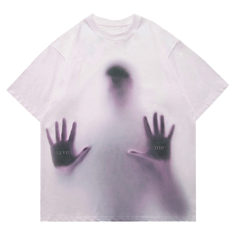 Homme Dessin animé Impressions Graphiques T-shirt Manche Courte T-shirt Impression 3D Col ras du cou Chemise Sports Designer Occasionnel Extérieur Rue Quotidien Blanc + Gris clair Rose Claire Bleu Été de 2025 ? $17.99 –P3
