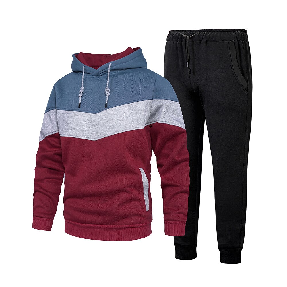 Hombre Tracksuit Sudadera 2 Piezas Calle Primavera Manga Larga Mantiene abrigado Transpirable Dispersor de humedad Aptitud física Corriendo Entrenamiento activo Ropa de deporte Ropa de Deporte Azul 2025 - $24.99 –P8