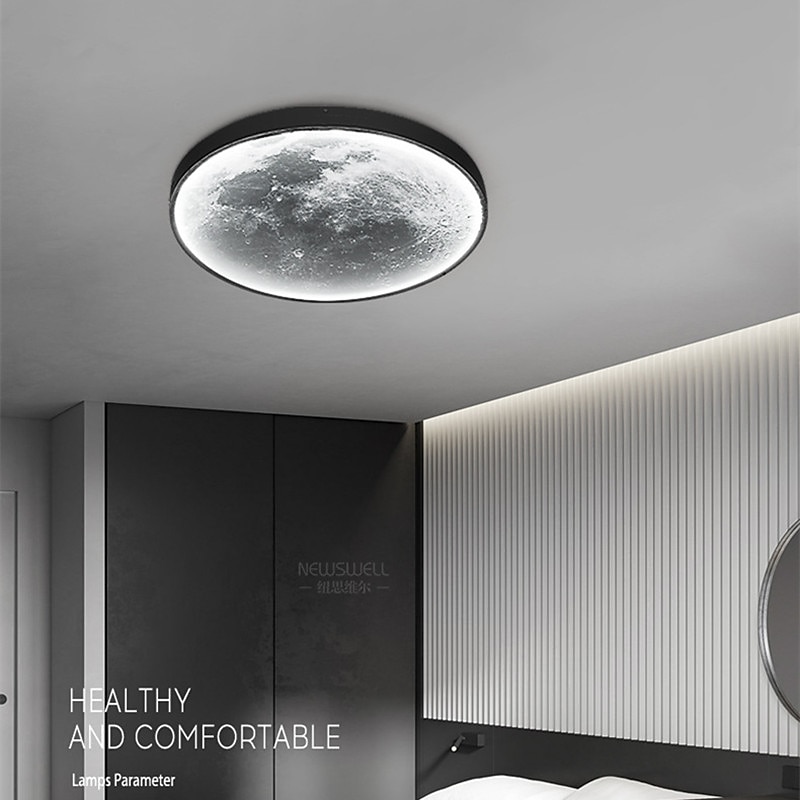 appliques murales led lune intérieur, simplicité chambre salon fond applique murale lumière lune illumination lumières décoratives de 2025 ? $165.99 –P2