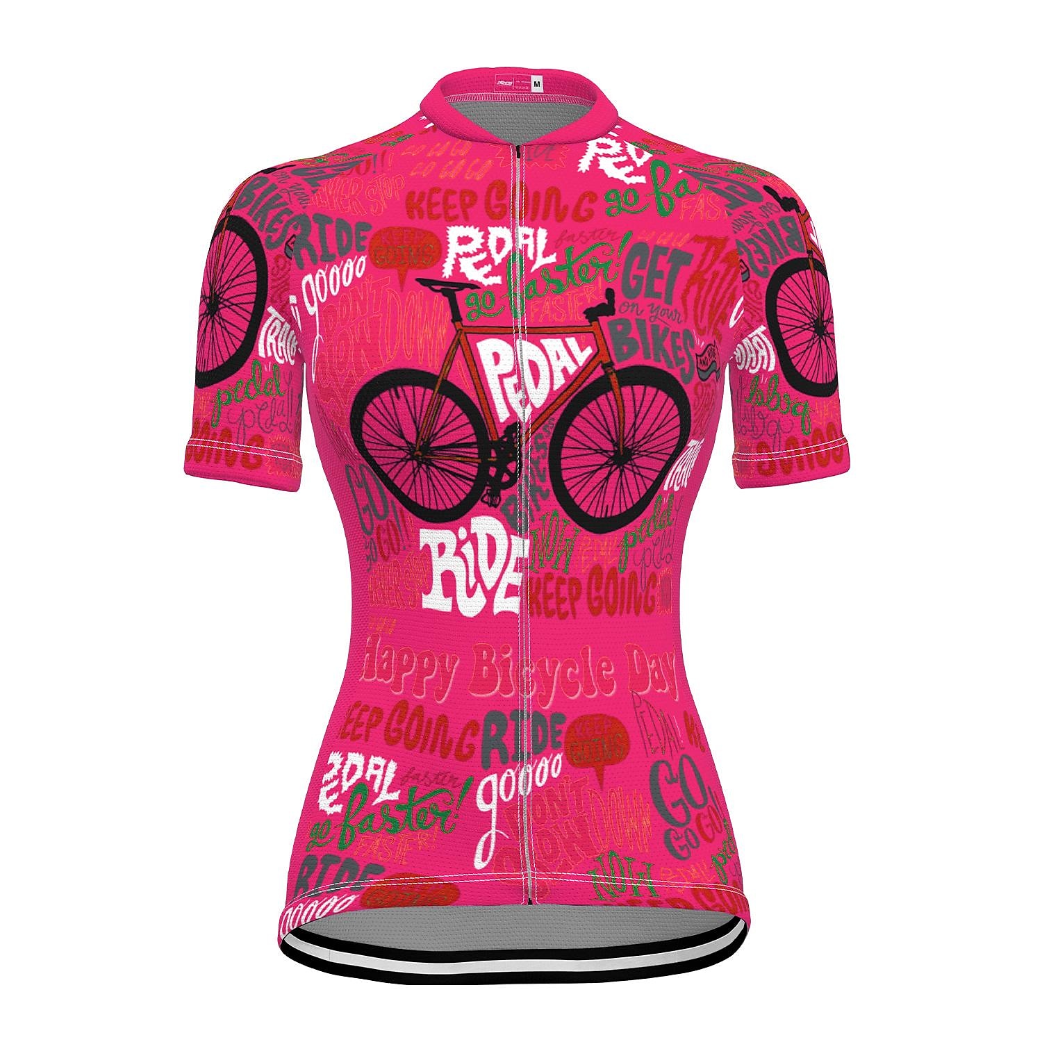 Mujer Maillot de Ciclismo Graphic Estampado Letra y Número Manga Corta Bicicleta Maillot Camiseta con 3 bolsillos traseros MTB Bicicleta Montaña Ciclismo Carretera Secado rápido Suave Bandas 2026 - $29.99 –P11