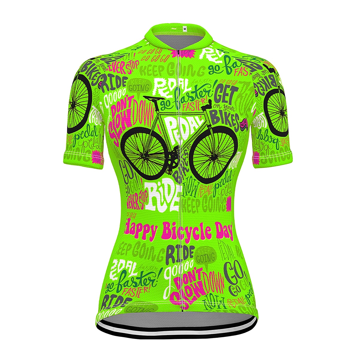 Mujer Maillot de Ciclismo Graphic Estampado Letra y Número Manga Corta Bicicleta Maillot Camiseta con 3 bolsillos traseros MTB Bicicleta Montaña Ciclismo Carretera Secado rápido Suave Bandas 2026 - $29.99 –P15