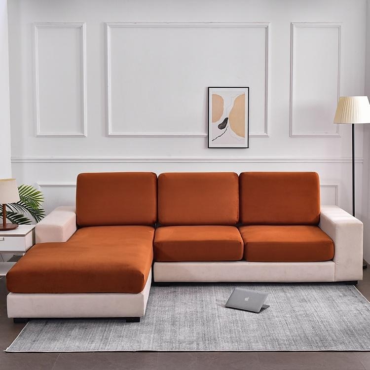 Stretch-Sofa-Sitzbezug, Kissen-Schonbezug, elastisch, für Sofas, Sessel, Zweisitzer, 4- oder 3-Sitzer, grau, weich, langlebig, waschbar (wird nicht im Set verkauft) 2025 - $21.99 –P5