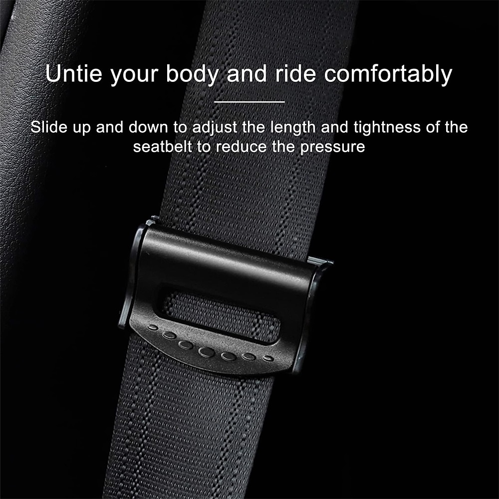 2-Pack Car Seat Belt Adjuster - Comfort Shoulder & Neck Strap Positioner for Adults, Universal Fit 2025 - $9.99 –P3