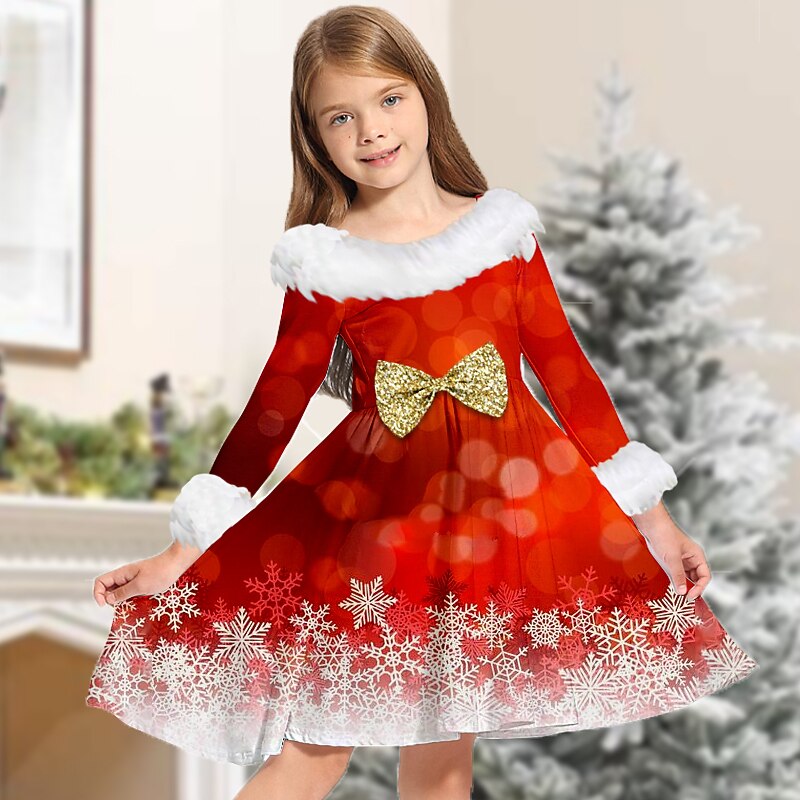 Girls size 10 hot sale christmas dress