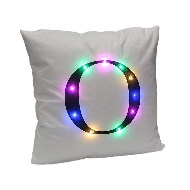 led párnahuzat világító párnahuzat angol betűs elemmel működő párna párnahuzat otthoni kanapé párnahuzat nappali dekoráció 45x45cm 17,7x17,7 hüvelyk 2025 - $11.49 –P15