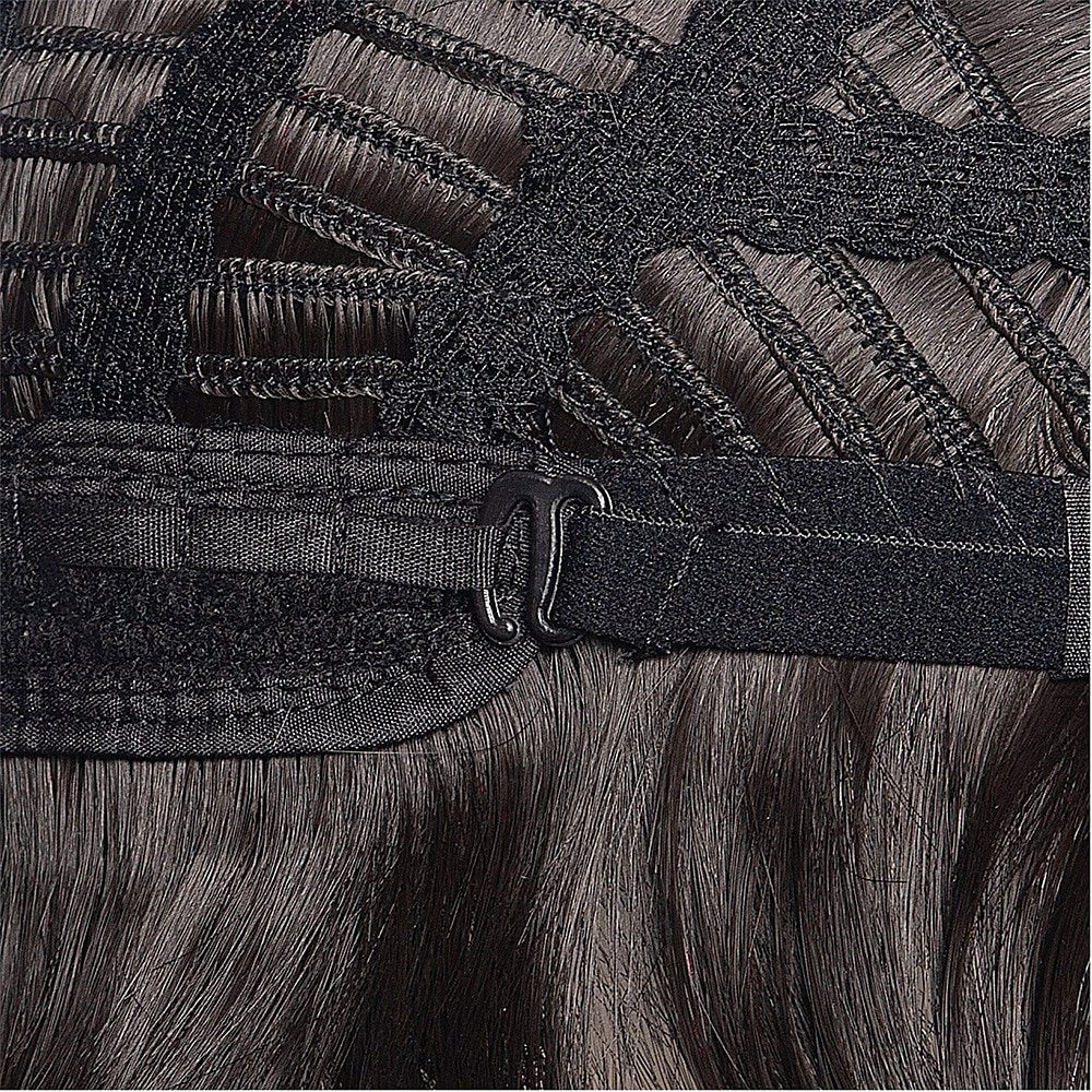 parrucche corte grigie pixie cut per donna capelli sintetici a strati parrucca grigia mista con frangia bianca parrucche ondulate naturali per vecchia signora del 2025 a $24.99 –P7