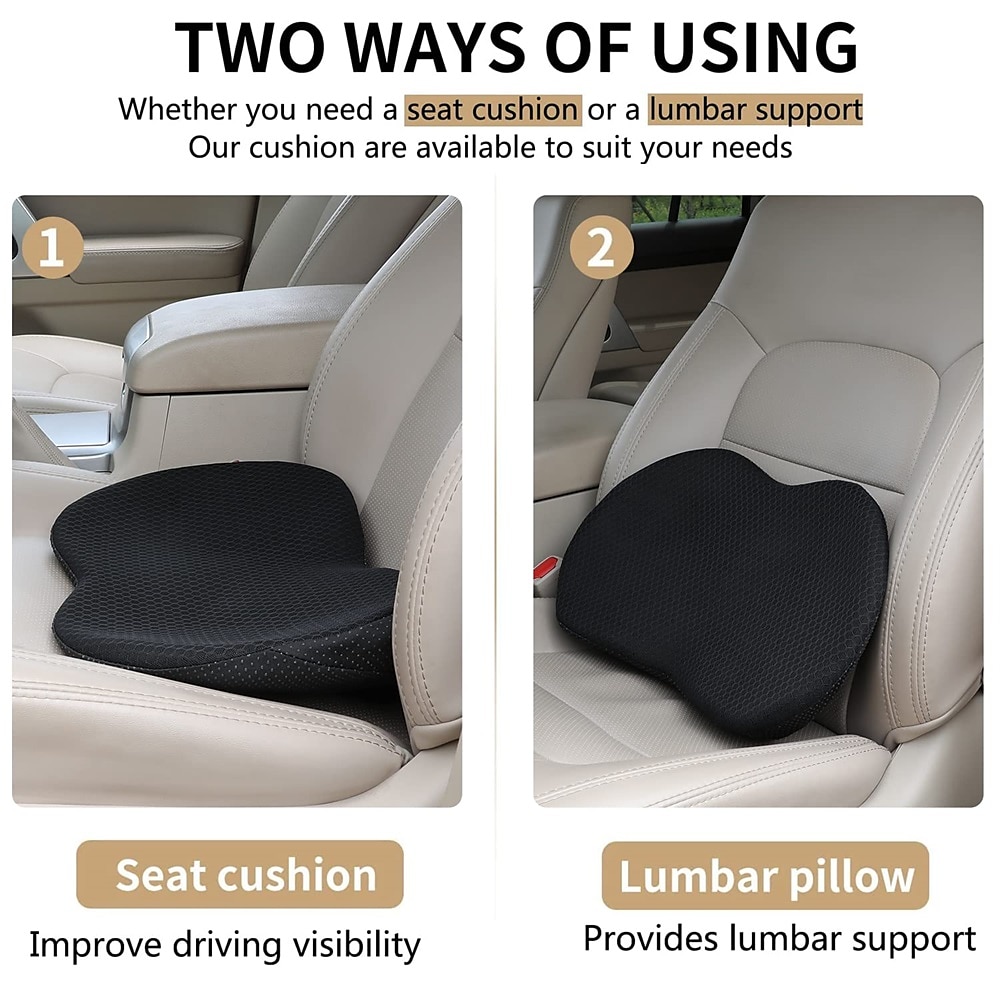 Car seat cushion for fashion long trips