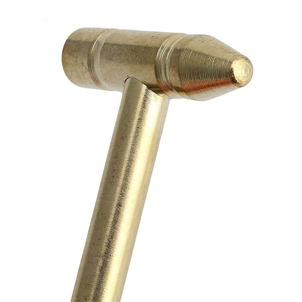 Mini Hammer Multifunctional Solid Machined Brass Hammer Precision