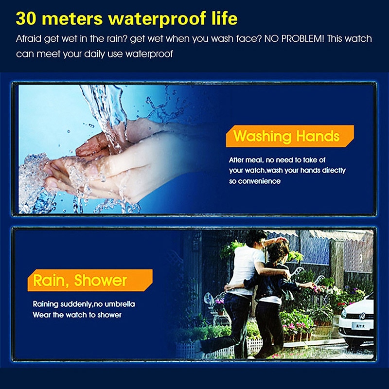 Men Digital Watch Multifunction Military Outdoor Sports Wristwatch Luminous LED Digital Watch Big Dial Waterproof Rubber Strap Electronic Watch For Student Kids 2025 - $13.99 –P10