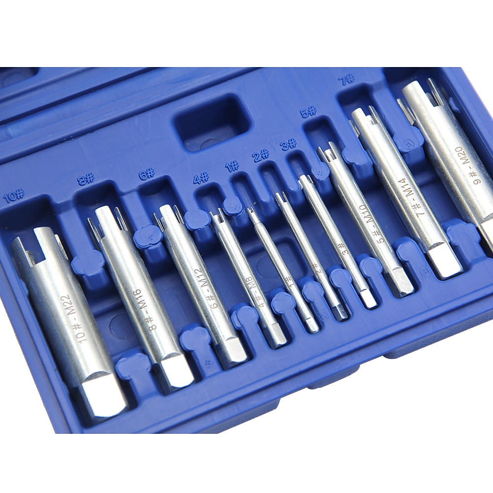 10 bucăți/set îndepărtați șuruburi deteriorate pentru extracție de robinet set de burghie accesorii pentru casă unelte din oțel aliat spart 2025 - $35.99 –P3