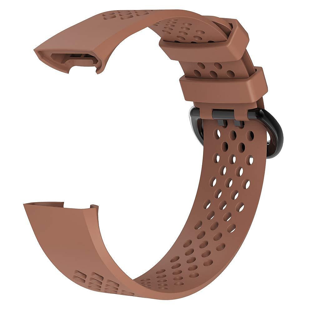 Smart Watch Band Συμβατό με Fitbit Charge 4 / Charge 3 / Charge 3 SE σιλικόνη Εξυπνο ρολόι Λουρί Ελαστικό Ρυθμιζόμενο Αναπνέει Αθλητικό Μπρασελέ Αντικατάσταση Περικάρπιο 2025 - $12.99 –P3