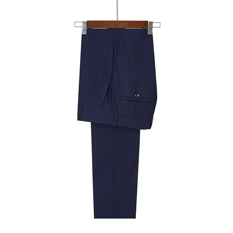 musta kuninkaallinen beige yksivärinen sametti miesten smokki 3 kpl 2024 2025 - $246.59 –P5