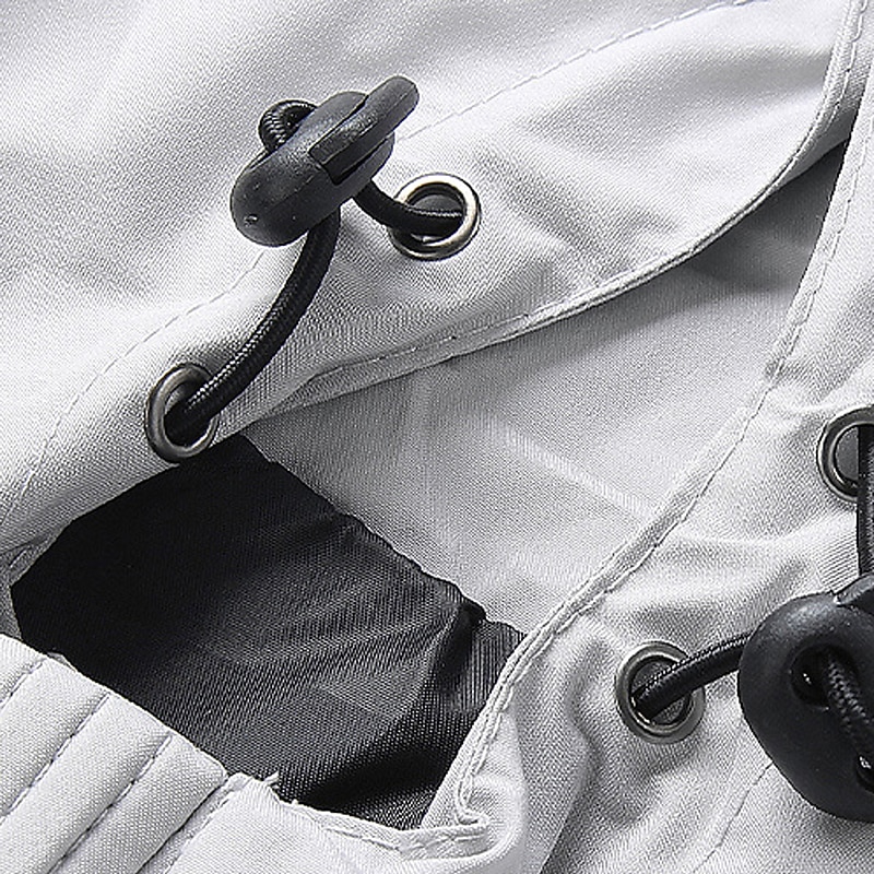 Herren Soft Shell Jacke übergangsjacke Ausgehen Windjacke Tasche Ganzjahres Einfarbig Freizeit Mit Kapuze Schwarz Dunkelblau Grau Jacken 2026 - $38.99 –P8