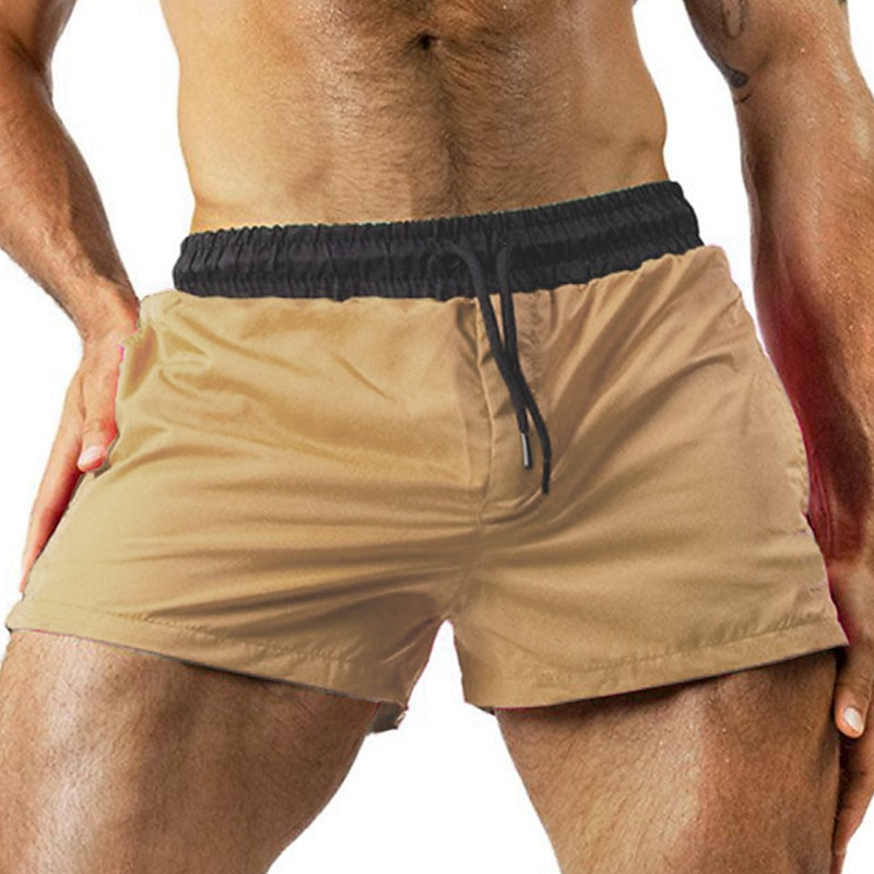 Homens Bermuda de Surf Shorts de Natação Calção Justo de Natação Shorts de verão Com Cordão Cintura elástica Imprimir Cor Sólida Conforto Respirável Curto Casual Diário Praia Moda Roupa de rua Rosa de 2025 por $6.39 –P5
