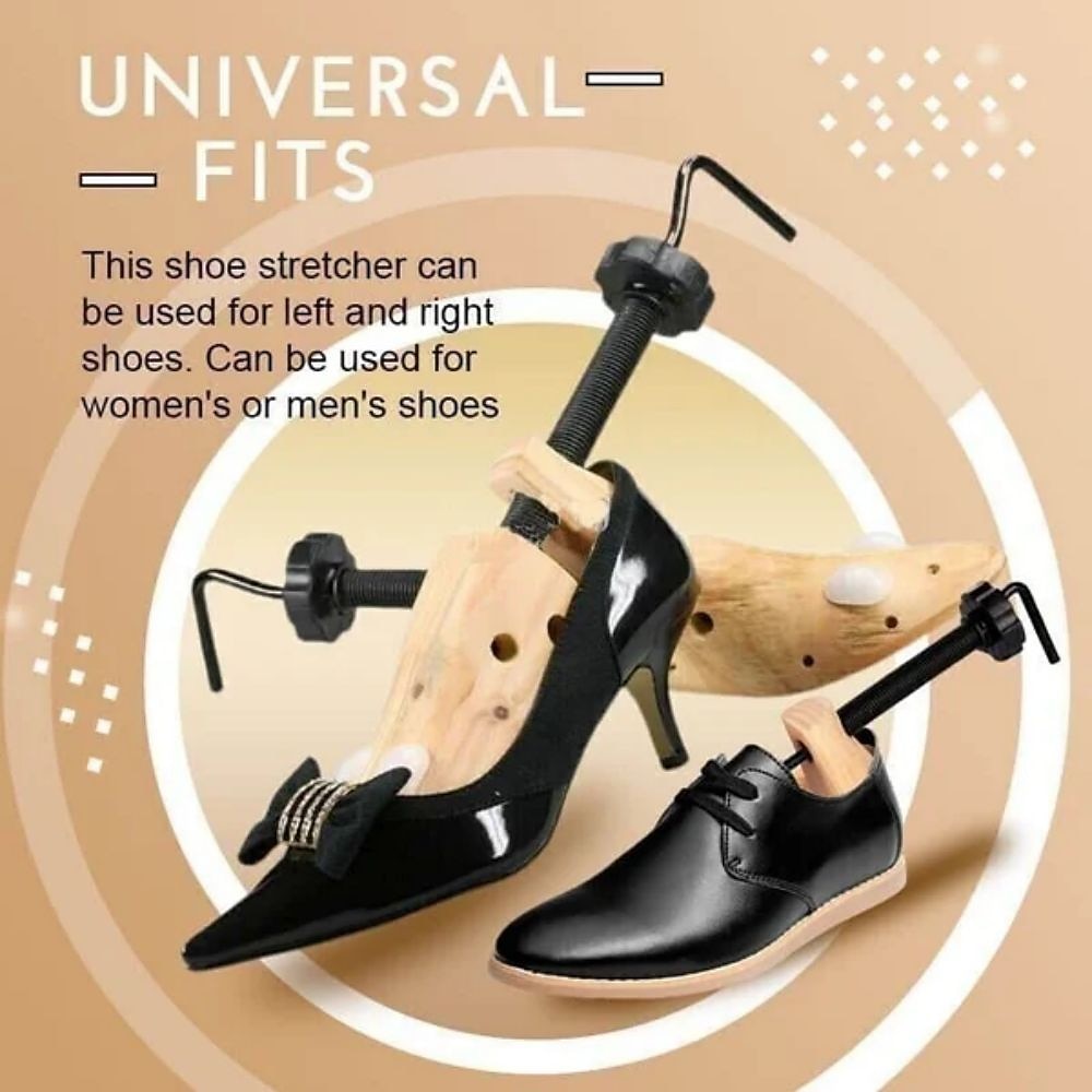 Adjustable 1pcs Unisex Shoe Stretcher Wooden Shoes Tree Shaper Rack,Wood Flats Pumps Boots Expander Trees 2025 - $20.99 –P10