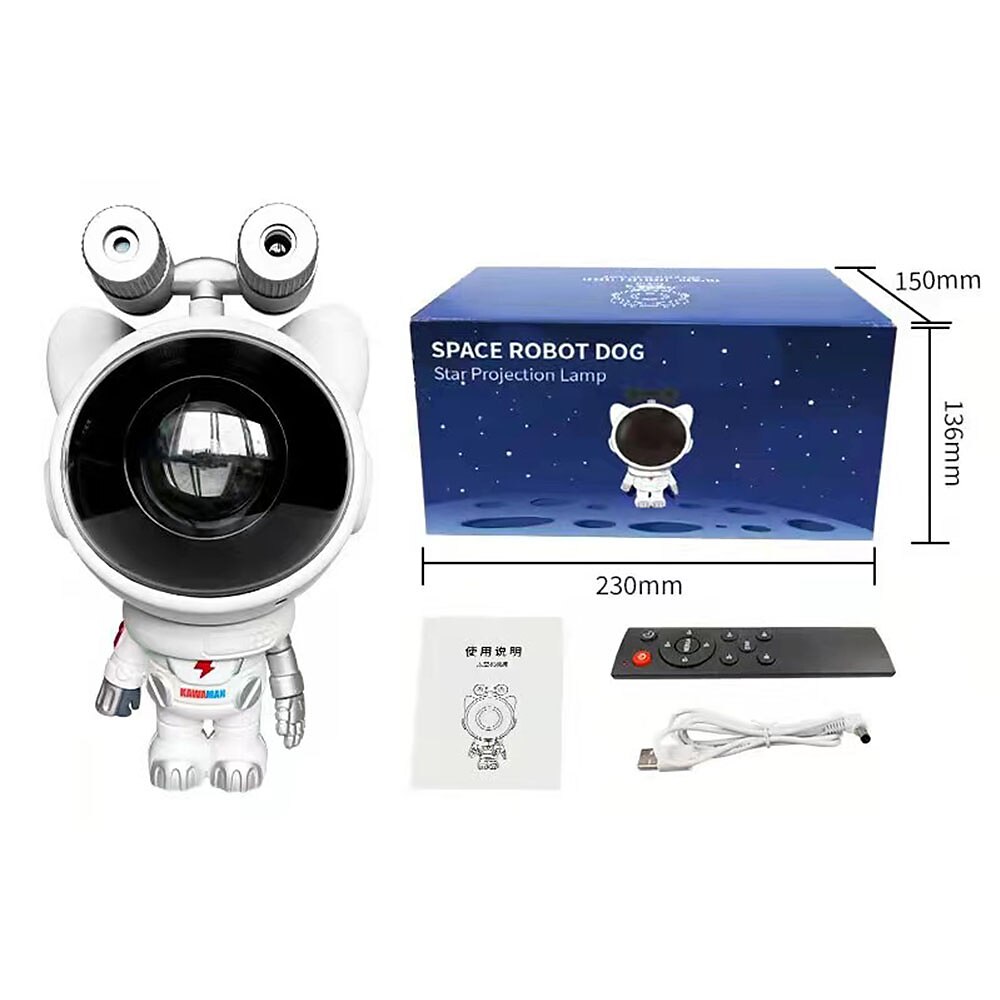 ‍Lampara Astronauta Perrito - Astronaut Dog Lamp